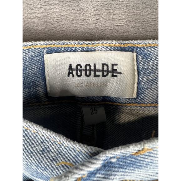 Agolde Parker Short in Swapmeet Size 25 Jean Short - Picture 7 of 7